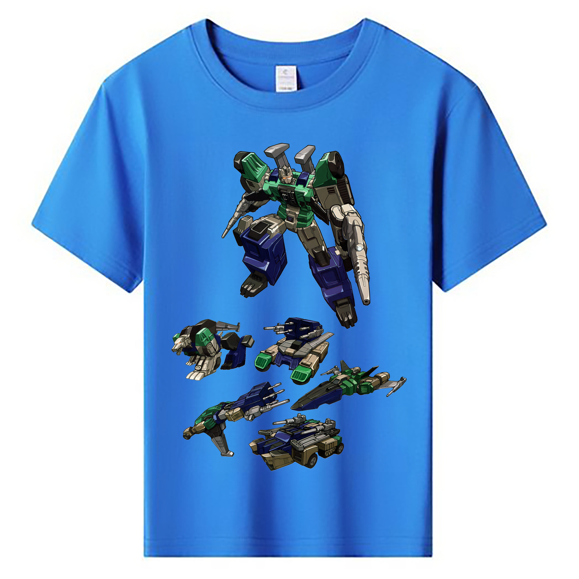 （画像用） Transformers トランスフォーマー 綿100％キッズTシャツ（フロントプリント）
